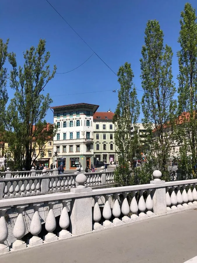 Triple Bridge Ljubljana Apartment